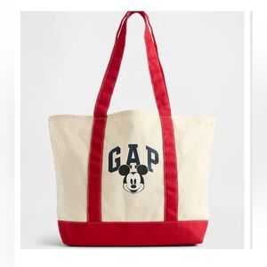 Gap Disney With Mickey Red Tote Bag